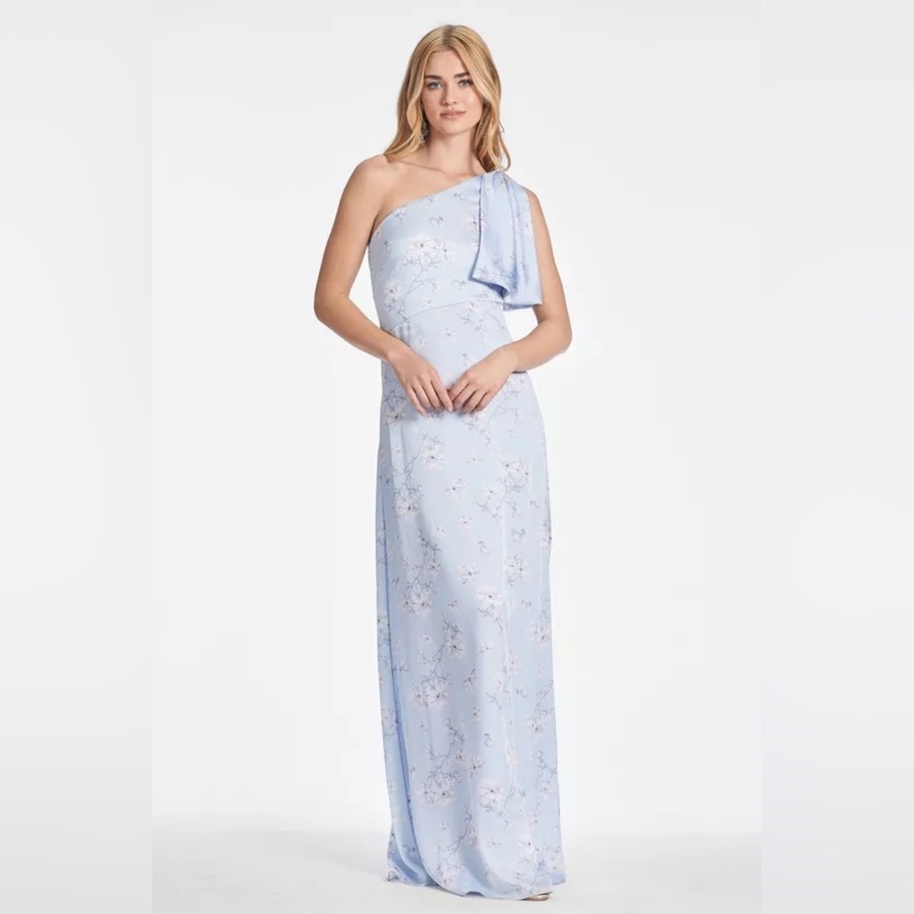 Sachin + Babi Chelsea Gown Carolina Wildflowers One-Shoulder Dress